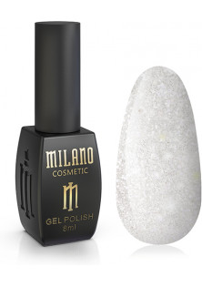 Гель-лак для нігтів срібний конфетті Milano №125, 8 ml за ціною 108₴  у категорії Знижки Тип Гель-лак для нігтів