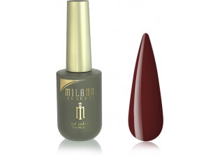 Гель-лак для нігтів насичений червоно-коричневий Milano Luxury №131, 15 ml за ціною 200₴  у категорії Переглянуті товари