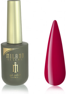 Гель-лак для нігтів червоний колір марсу Milano Luxury №136, 15 ml в Україні