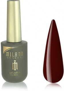 Гель-лак для нігтів оксид червоний Milano Luxury №140, 15 ml в Україні