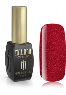 Гель-лак для нігтів червона зірка Milano №153, 10 ml за ціною 155₴  у категорії Гель-лаки для нігтів та інші матеріали Тип Гель-лак для нігтів