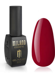 Купити Milano Cosmetic Гель-лак для нігтів кармін Milano №164, 8 ml вигідна ціна