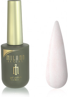 Купити Milano Cosmetic Гель-лак для нігтів рожевий лід Milano Luxury №165, 15 ml вигідна ціна