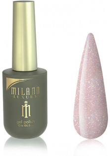 Купити Milano Cosmetic Гель-лак для нігтів колір ангельського крила Milano Luxury №166, 15 ml вигідна ціна