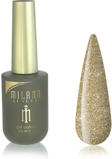 Купити Milano Cosmetic Гель-лак для нігтів дивне золото Milano Luxury №178, 15 ml вигідна ціна