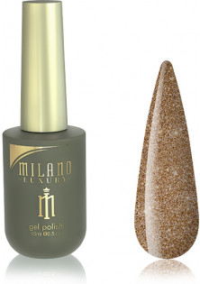 Купити Milano Cosmetic Гель-лак для нігтів латунний шик Milano Luxury №180, 15 ml вигідна ціна