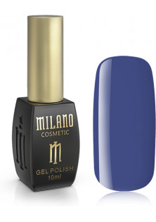 Купити Milano Cosmetic Гель-лак для нігтів сталевий синій Milano №184, 10 ml вигідна ціна
