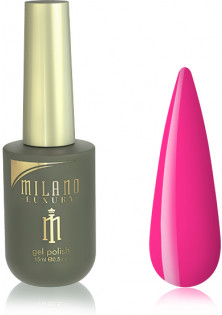Купити Milano Cosmetic Гель-лак для нігтів дика полуниця Milano Luxury №187, 15 ml вигідна ціна
