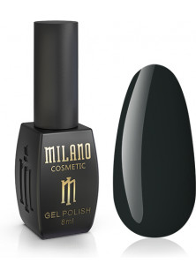 Купити Milano Cosmetic Гель-лак для нігтів темно-синя опівночі Milano №193, 8 ml вигідна ціна