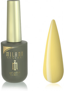 Купити Milano Cosmetic Гель-лак для нігтів золотарник краолу Milano Luxury №195, 15 ml вигідна ціна