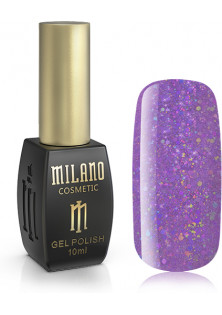 Купити Milano Cosmetic Гель-лак для нігтів блиск аметиста Milano №206, 10 ml вигідна ціна