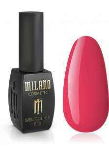 Купити Milano Cosmetic Гель-лак для нігтів карміново-рожевий Milano №209, 8 ml вигідна ціна