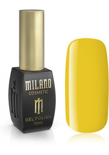 Гель-лак для нігтів блискучий жовтий Milano №218, 8 ml в Україні