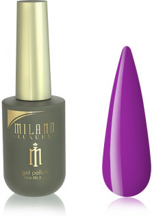 Гель-лак для нігтів блідий фіолетово-червоний Milano Luxury №253, 15 ml за ціною 200₴  у категорії Американська косметика Об `єм 15 мл