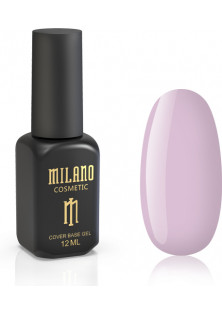 Купити Milano Cosmetic Кольорова каучукова база Cover Base Gel №17, 12 ml вигідна ціна