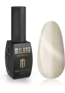 Гель-лак для нігтів Milano Cat Eyes Crystal №02, 8 ml за ціною 155₴  у категорії Знижки Тип Гель-лак для нігтів