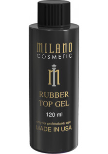 Каучуковий топ для гель-лаку Rubber Top за ціною 150₴  у категорії Американська косметика Бренд Milano Cosmetic