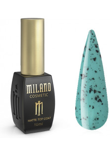 Купити Milano Cosmetic Топ для гель-лаку прозорий із шиммером матовий Top Quail Egg Matte №1, 10 ml вигідна ціна