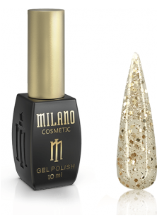 Купити Milano Cosmetic Топ для гель-лаку прозорий Top Sparkle No Sticky Мilano №03, 10 ml вигідна ціна