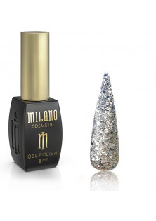 Гель-лак для нігтів Milano Galaxy Glitter №01, 8 ml в Україні