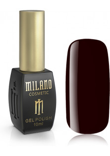 Гель-лак для нігтів червоно-коричневий Milano №275, 10 ml за ціною 155₴  у категорії Milano Cosmetic Країна ТМ Україна