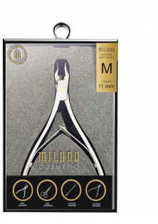 Кусачки для кутикули Cuticle Nippers M за ціною 650₴  у категорії Американська косметика Бренд Milano Cosmetic