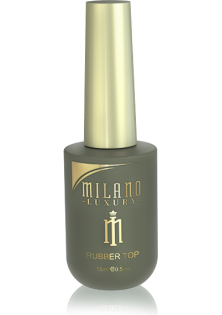 Купити Milano Cosmetic Каучуковий топ для гель-лаку Luxury Velour Top Coat вигідна ціна