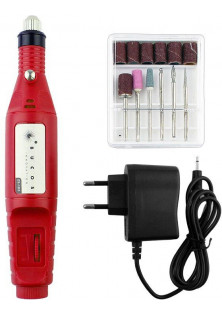 Фрезер-ручка для манікюру Nail Drill ZS-100 Red за ціною 197₴  у категорії Корейська косметика