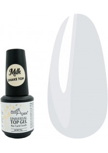 Молочний топ для гель-лаку Milk Shake Top, 15 g за ціною 250₴  у категорії Nailapex Тип Декор для нігтів
