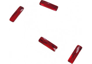 Фігурні скляні стрази прямокутні червоні за ціною 25₴  у категорії Переглянуті товари