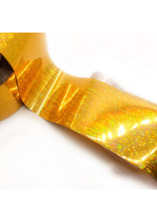 Перекладна фольга для нігтів золота голограмна за ціною 20₴  у категорії Декоративна фольга, слюда, лиття для нігтів Класифікація Професійна