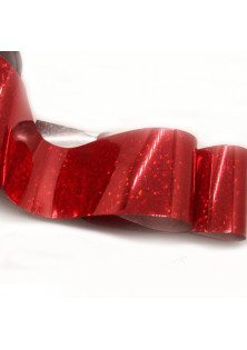 Перекладна фольга для нігтів червона голограмна за ціною 20₴  у категорії Декоративна фольга, слюда, лиття для нігтів Класифікація Професійна