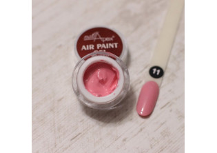 Гель-фарба для аеропуфінгу рожева пастель Air Paint Gel №11 за ціною 155₴  у категорії Переглянуті товари