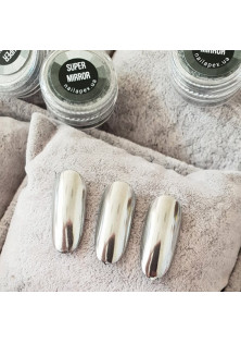 Серебряная втирка для ногтей Super Mirror по цене 115₴  в категории Втирка и песок для ногтей Сумы