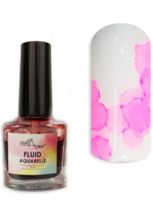 Акварельний лак рожевий Fluid Aquarelle за ціною 60₴  у категорії Nailapex Об `єм 5 мл