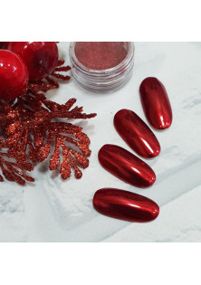 Втирка для ногтей красная Red Chrome по цене 85₴  в категории Втирка и песок для ногтей Бренд Nailapex