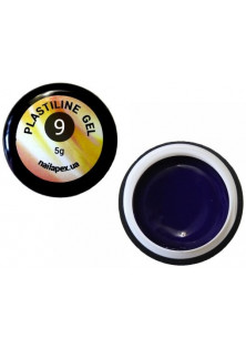 Гель-пластилін фіолетовий 3D Plastiline Gel №9 за ціною 60₴  у категорії Товари для манікюра та педикюра Херсон
