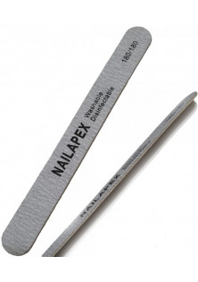 Тонка пилочка на дерев'яній основі 180/180 грит за ціною 35₴  у категорії Nailapex Тип Пилка для нігтів