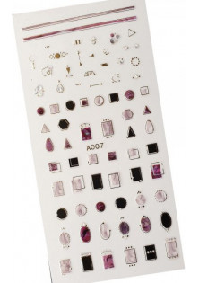 Наклейки на нігті Мармур за ціною 60₴  у категорії Слайдери та наліпки для декору нігтів Бровари