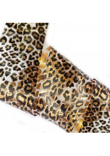 Фольга для нігтів Леопард золотиста за ціною 20₴  у категорії Декоративна фольга, слюда, лиття для нігтів