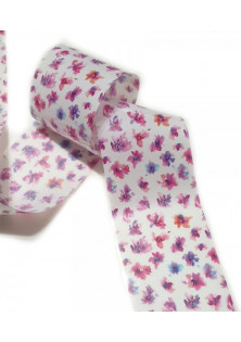 Фольга для нігтів Абстрактні квіти за ціною 20₴  у категорії Українська косметика Тип Фольга для дизайну нігтів