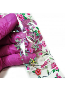 Фольга для нігтів Яскраві квіти в Україні