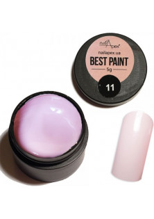 Купити Nailapex Гель-фарба для нігтів рожева Best Paint №11 вигідна ціна