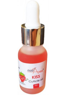 Олія для кутикули з піпеткою Cutical Oil Kiss за ціною 100₴  у категорії Nailapex Призначення Пом'якшення