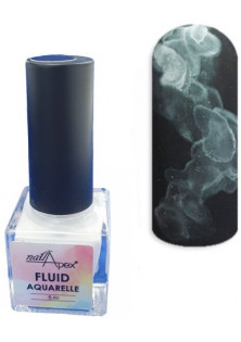 Акварельний лак флюїд білий Fluid Aquarelle за ціною 60₴  у категорії Гель-лаки для нігтів Рівне