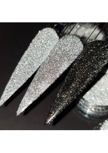 Світловідбиваючий блиск для нігтів холодне срібло за ціною 45₴  у категорії Українська косметика Тип Блиск для нігтів