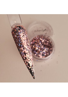 Декор для нігтів міні-шестигранники рожева пудра за ціною 30₴  у категорії Українська косметика Черкаси