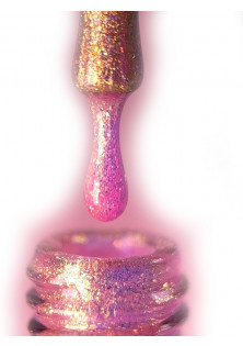 Гель-лак для нігтів Хвіст русалки золото і рожевий Nailapex №067 в Україні