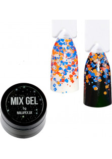Купити Nailapex Мікс гель для нігтів Вишиванка яскрава Mix Gel №13 вигідна ціна