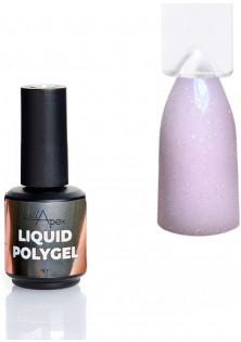Рідкий полігель для нігтів холодний рожевий із шимером Liquid Polygel №2 в Україні